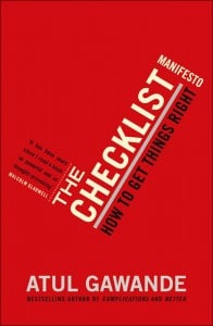 The Checklist Manifesto